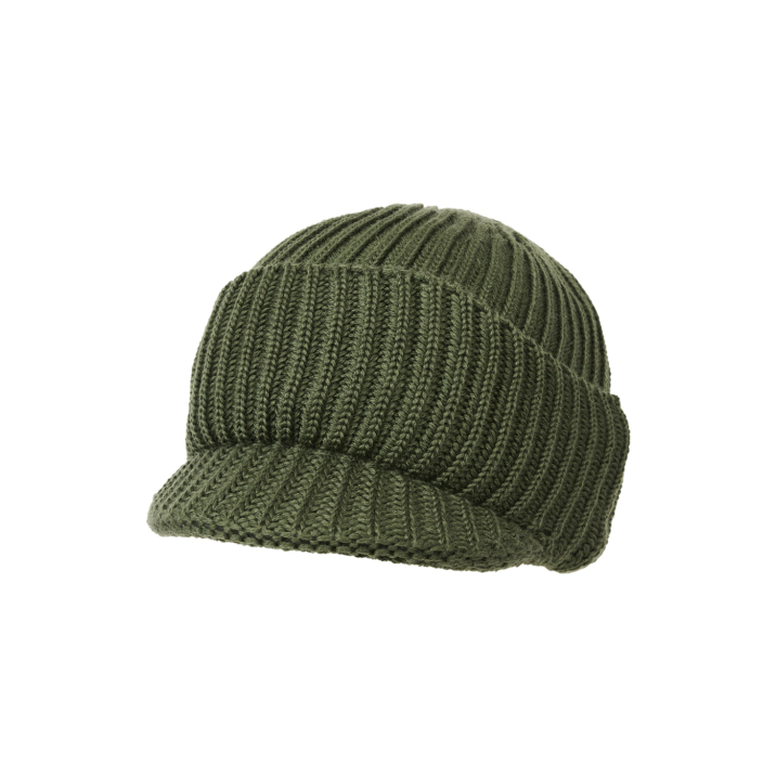 Palace x C.P. Company Peak Goggle Beanie Olive Men's - FW23 - US