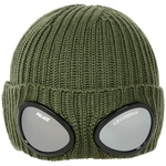Thumbnail PALACE C.P. COMPANY PEAK GOGGLE BEANIE OLIVE one color