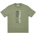 Thumbnail PALACE C.P. COMPANY T-SHIRT OLIVE one color