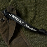 Thumbnail PALACE C.P. COMPANY FUNNEL NECK KNIT OLIVE one color