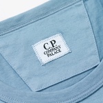 Thumbnail PALACE C.P. COMPANY MERCERIZED JERSEY 30/2 TWISTED T-SHIRT BLUE one color