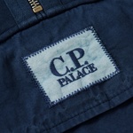 Thumbnail PALACE C.P. COMPANY FLEECE OLD GOGGLE HOOD NAVY one color