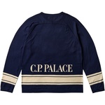 Thumbnail PALACE C.P. COMPANY COTTON SEA ISLAND MOCK NECK KNIT NAVY one color