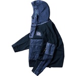 Thumbnail PALACE C.P. COMPANY 50 FILI HEAVY MIXED HOODED JACKET NAVY one color
