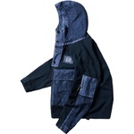 Thumbnail PALACE C.P. COMPANY 50 FILI HEAVY MIXED HOODED JACKET NAVY one color