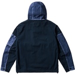 Thumbnail PALACE C.P. COMPANY 50 FILI HEAVY MIXED HOODED JACKET NAVY one color