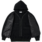Thumbnail TACTICAL ZIP HOOD BLACK one color
