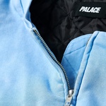 Thumbnail WASH OUT BOMBER JACKET CRYSTALISED BLUE one color