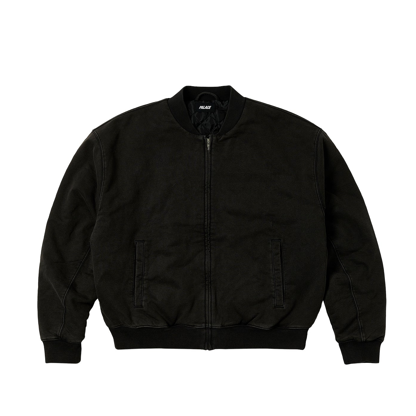 Thumbnail WASH OUT BOMBER JACKET BLACK one color