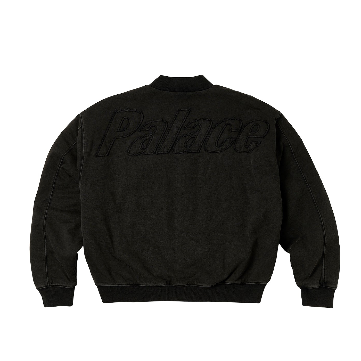 Thumbnail WASH OUT BOMBER JACKET BLACK one color