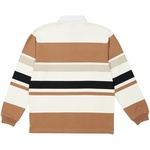 Thumbnail BIG STRIPE RUGBY TOP WHITE one color