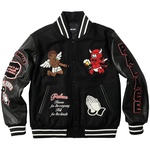 Thumbnail FALLEN ANGELS VARSITY JACKET BLACK one color