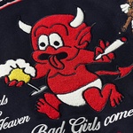 Thumbnail FALLEN ANGELS VARSITY JACKET NAVY one color