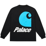 Thumbnail PALACE CARHARTT WIP LOGO LONGSLEEVE BLACK one color