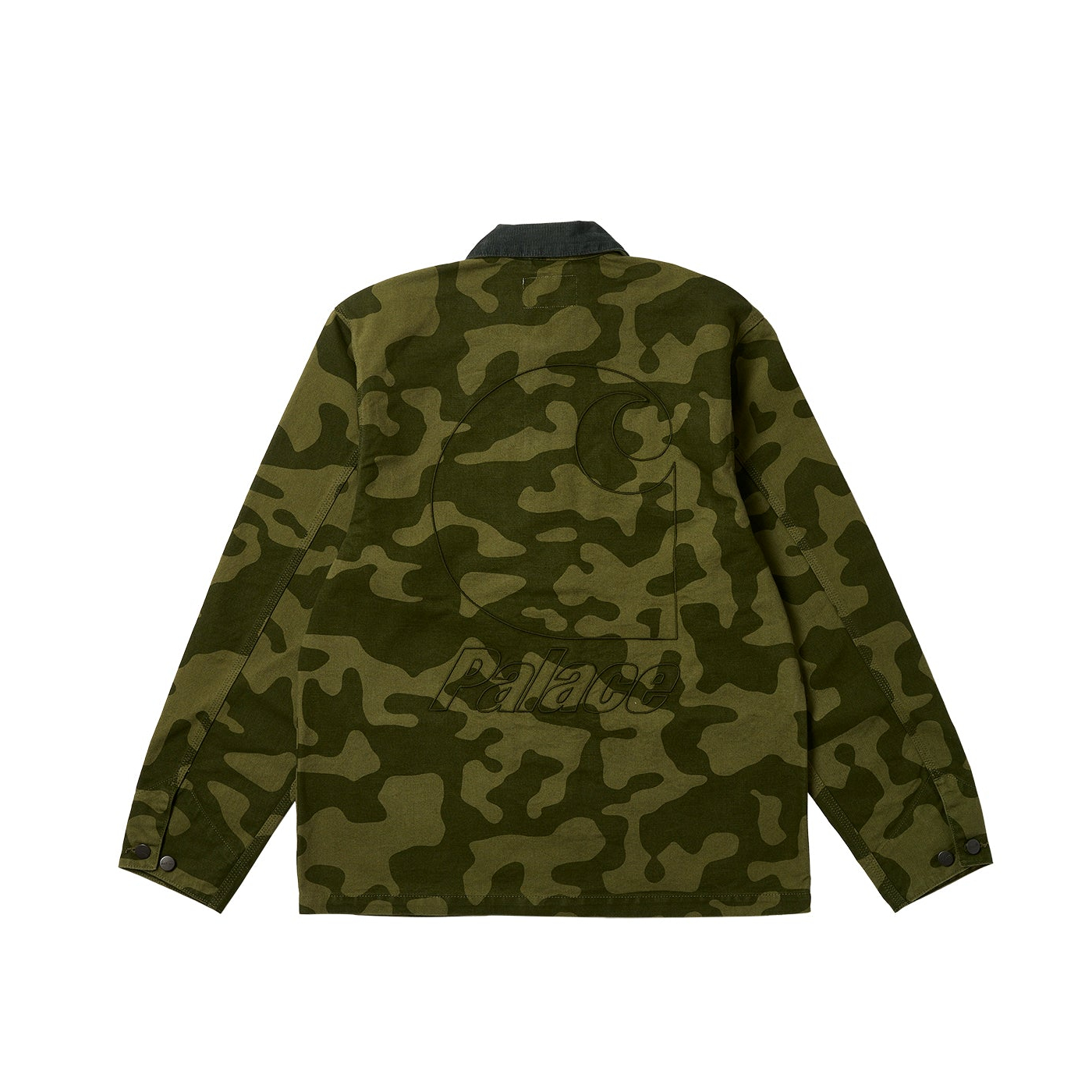 Palace Carhartt Wip Michigan Coat Dollar Green Camo - Palace ...