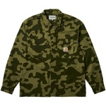 Thumbnail PALACE CARHARTT WIP LONGSLEEVE MASTER SHIRT DOLLAR GREEN CAMO one color