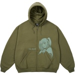 Thumbnail MISA ZIP HOOD THE DEEP GREEN one color