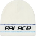 Thumbnail STRIPE NEIN CUFF BEANIE WHITE one color