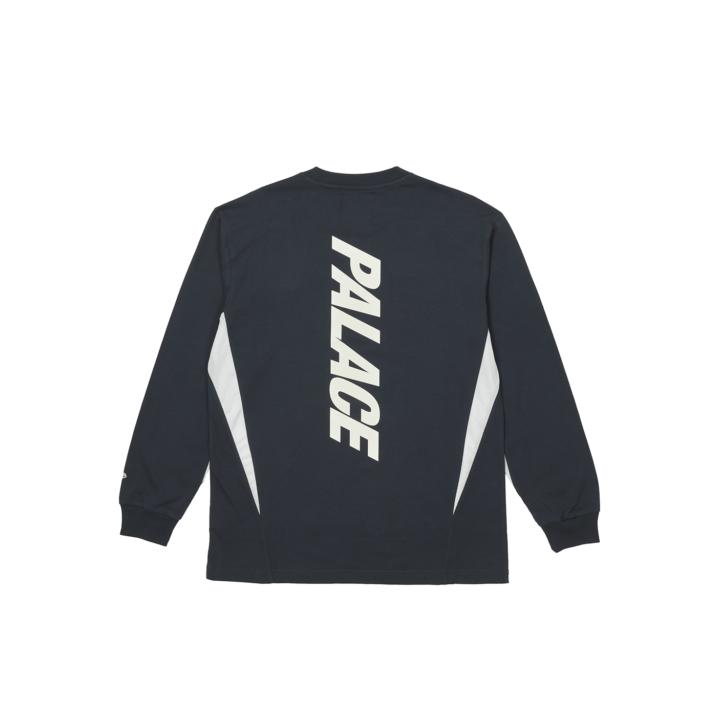 PALACE SKATEBOARDS LS DETROIT NAVY one color