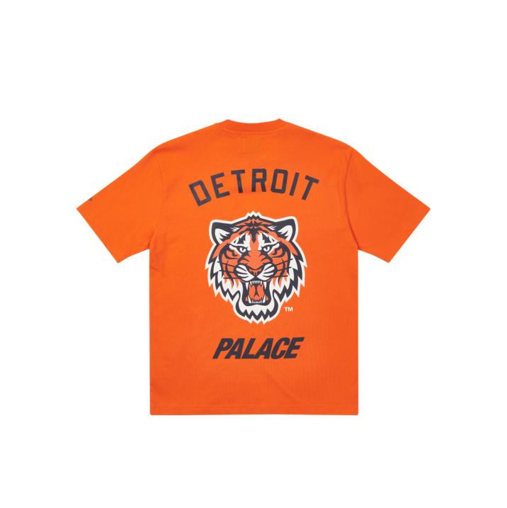 PALACE T-SHIRT DETROIT ORANGE one color