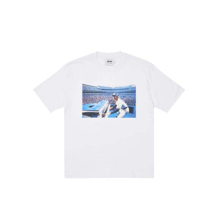 PALACE ELTON JOHN TEE PIANO WHITE one color