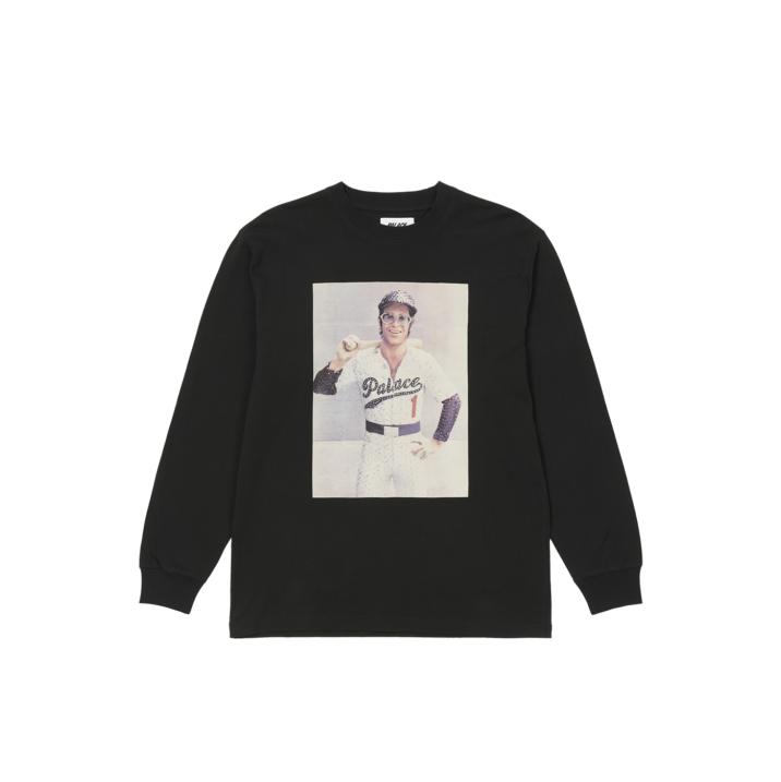PALACE ELTON JOHN LONGSLEEVE TEE BLACK one color