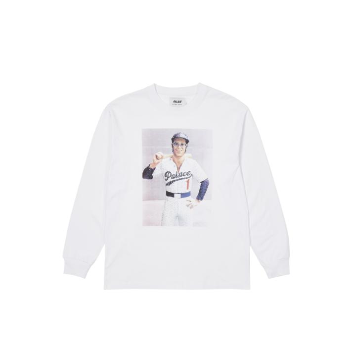 PALACE ELTON JOHN LONGSLEEVE TEE WHITE one color