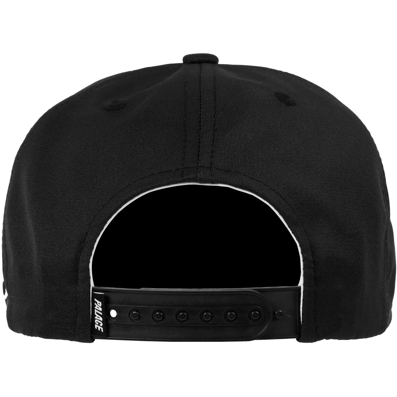 Thumbnail FONT SNAPBACK 5-PANEL BLACK one color