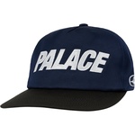 Thumbnail FONT SNAPBACK 5-PANEL NAVY / BLACK one color
