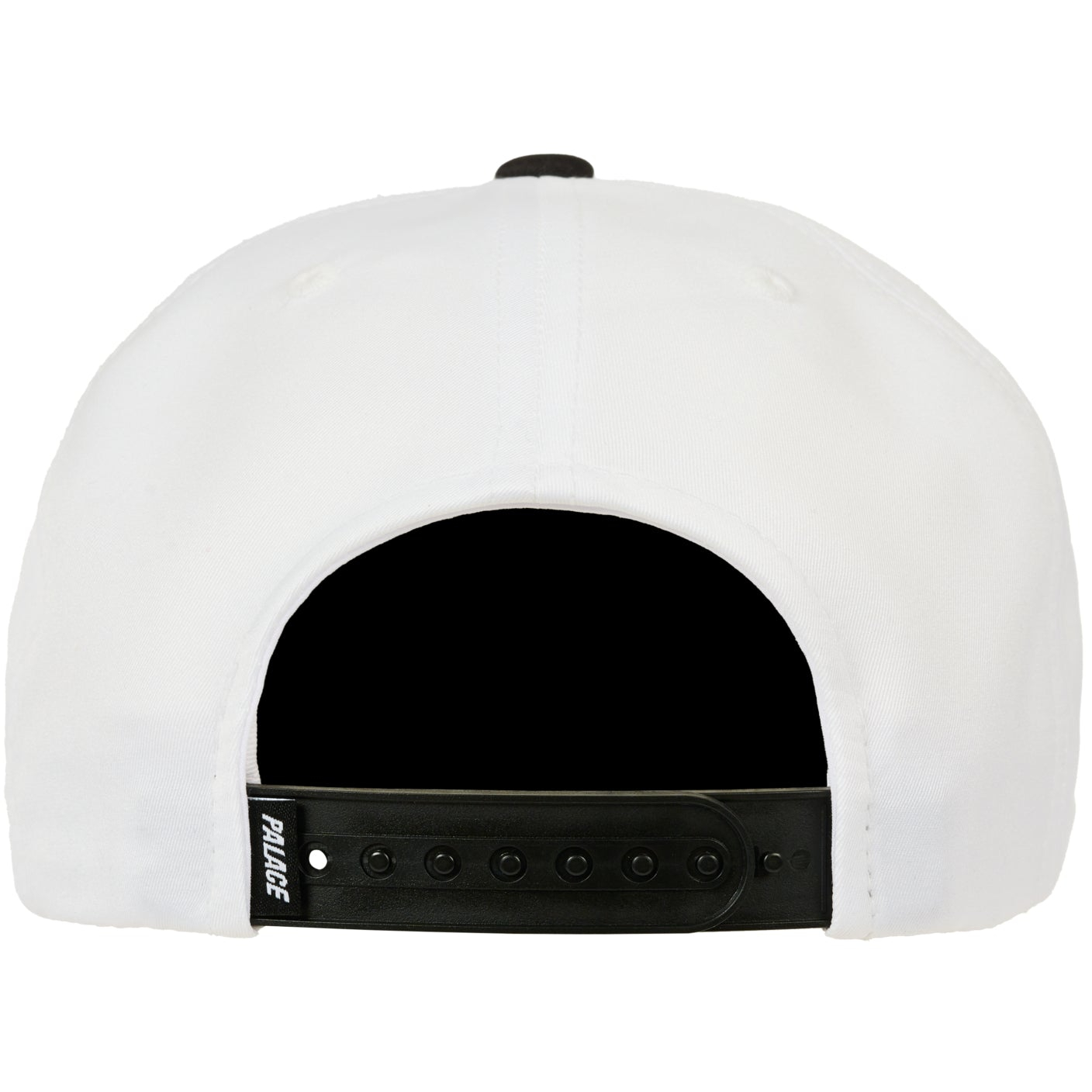Thumbnail FONT SNAPBACK 5-PANEL WHITE / BLACK one color