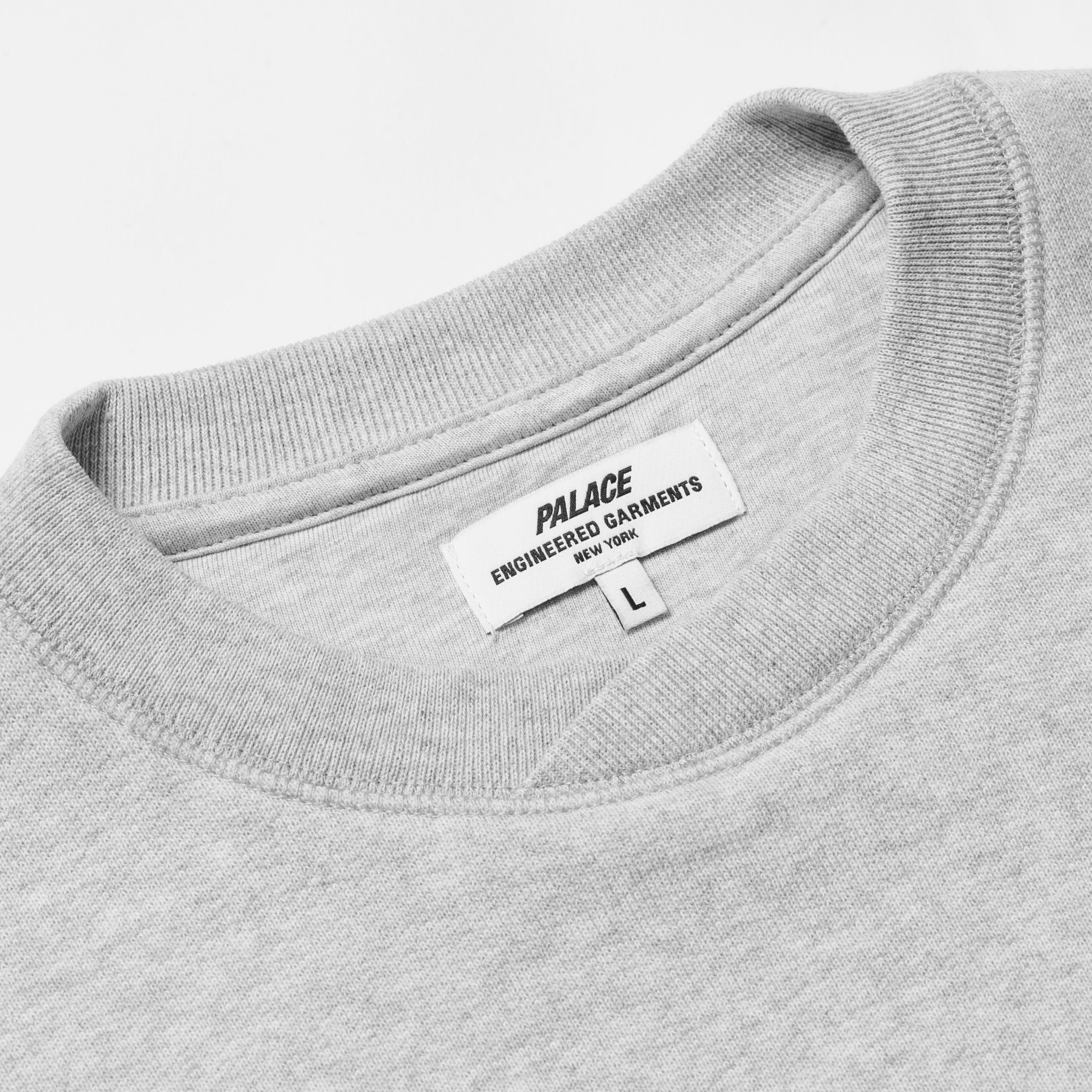 Thumbnail PALACE ENGINEERED GARMENTS CREW GREY MARL one color