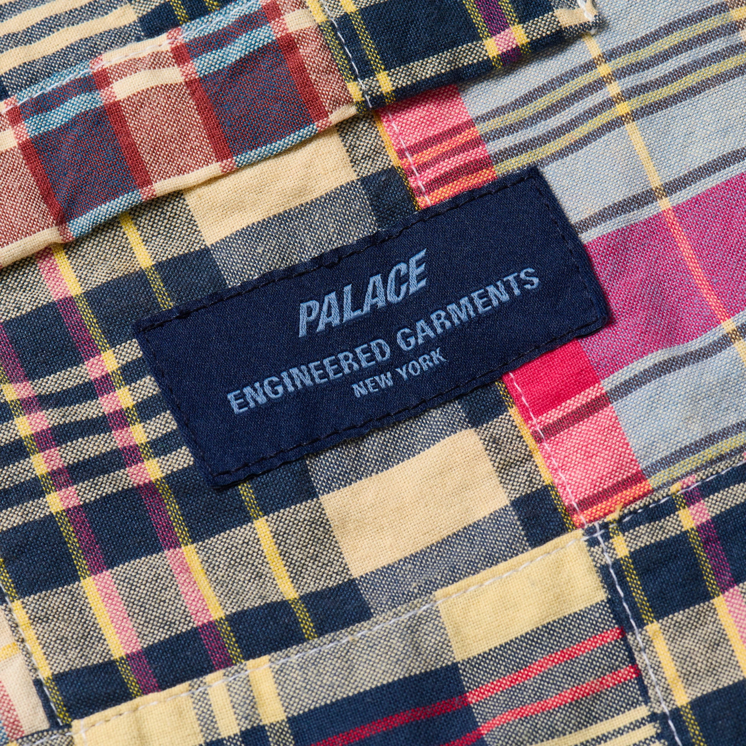 Thumbnail PALACE ENGINEERED GARMENTS PATCH WORK MADRAS SHIRT MULTI one color
