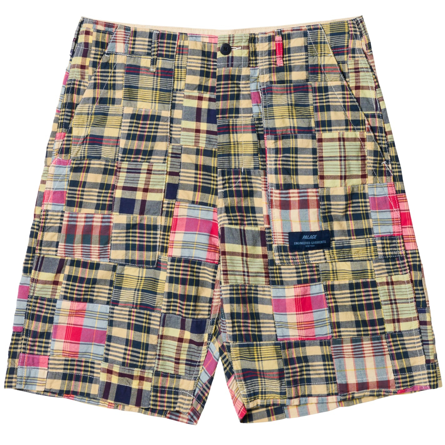 Thumbnail PALACE ENGINEERED GARMENTS PATCH WORK MADRAS SHORT MULTI one color
