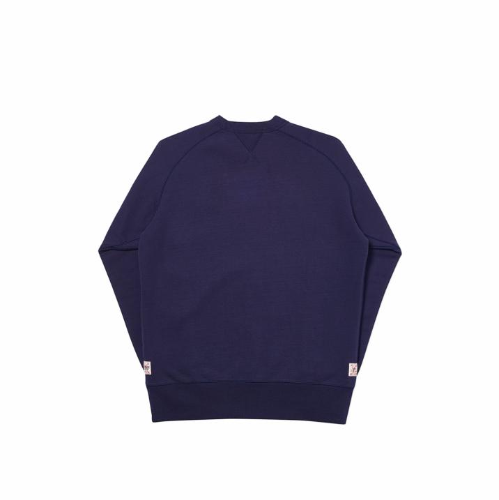 Thumbnail PALACE EVISU REVERSIBLE CREW NAVY one color