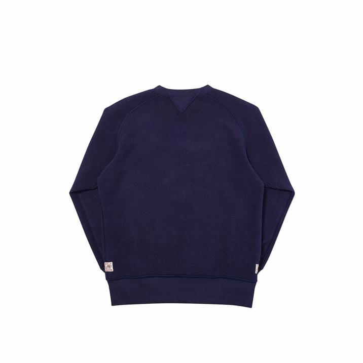 Thumbnail PALACE EVISU REVERSIBLE CREW NAVY one color