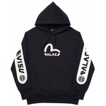 Thumbnail PALACE EVISU HOOD BLACK one color