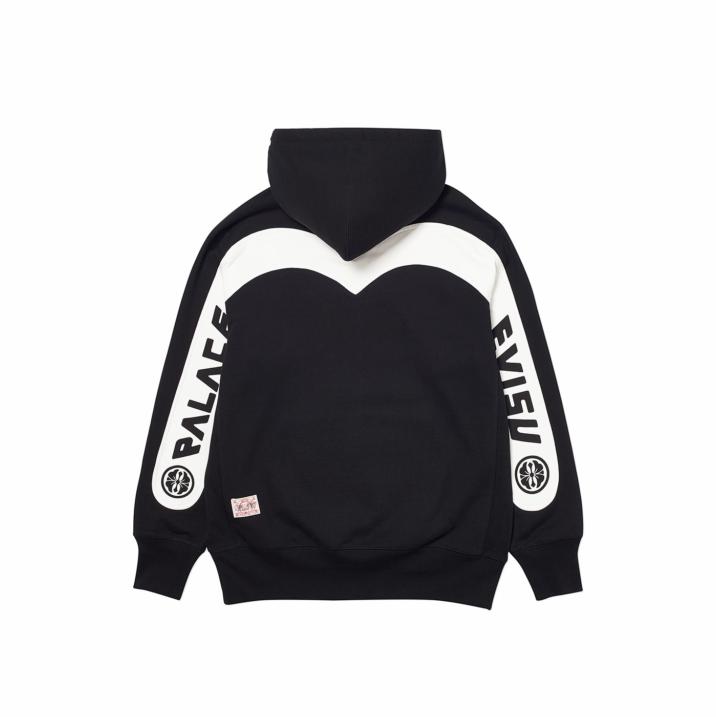 Thumbnail PALACE EVISU HOOD BLACK one color