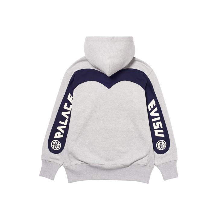 Thumbnail PALACE EVISU HOOD GREY one color
