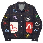 Thumbnail PALACE EVISU MULTI POCKET JACKET INDIGO one color