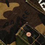 Thumbnail PALACE EVISU TYPE ONE DENIM JACKET CAMO one color
