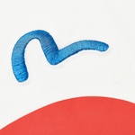 Thumbnail PALACE EVISU HEART T-SHIRT WHITE one color