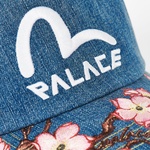 Thumbnail PALACE EVISU DENIM AND MESH TRUCKER STONE WASH one color
