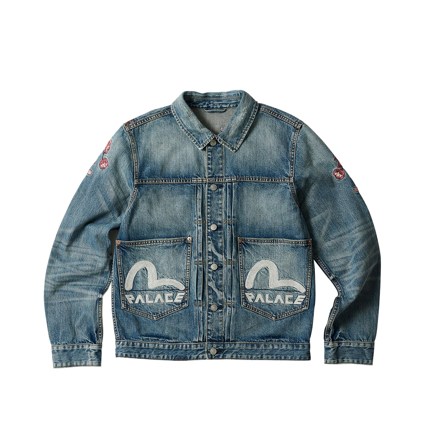 L Palace x Evisu Type One Denim Jacket - Gジャン/デニムジャケット