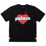 Thumbnail PALACE EVISU HEART T-SHIRT BLACK one color