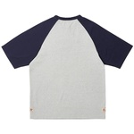 Thumbnail PALACE EVISU SEAGULL RAGLAN T-SHIRT GREY MARL one color
