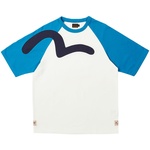 Thumbnail PALACE EVISU SEAGULL RAGLAN T-SHIRT OFF WHITE one color