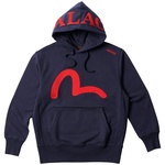 Thumbnail PALACE EVISU SEAGULL HOOD NAVY one color