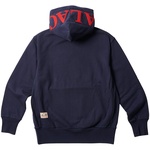 Thumbnail PALACE EVISU SEAGULL HOOD NAVY one color
