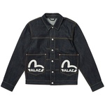Thumbnail PALACE EVISU DICE DENIM JACKET RAW one color