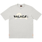 Thumbnail PALACE EVISU LOGO T-SHIRT GREY MARL one color